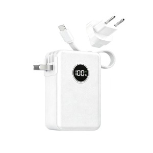 SwıısPower SP-28 22.5W 10000 MAh Taşınabilir Powerbank (Beyaz) NT-119379