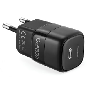 RealPower TC35WBK Gan 35W 3000 mAh Şarj Aleti (Siyah) NT-119364