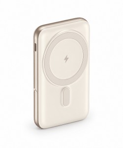 Nettech NT-PW33 15W + 20W PD 10000 MAh Magsafe Powerbank (Krem) NT-111990