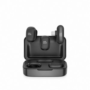 Nettech NT-OT011 Anc Type-C Kablosuz Yaka Mikrofonu (Siyah) NT-115906