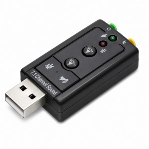 Hadron HN4177 Ses Kartı Plexy Audio Kablo (Siyah) NT-84544