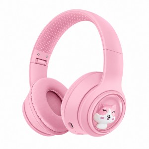 Nettech NT-BTH21 Kulak Üstü Kulak Üstü Kulaklık (Pembe) NT-106776