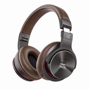 Nettech NT-BTH16 Kulak Üstü Kulak Üstü Kulaklık (Kahverengi) NT-103802