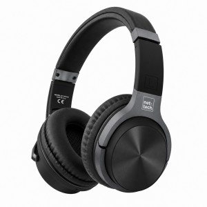 Nettech NT-BTH07 Kablosuz Kulak Üstü Kulaklık (Siyah) NT-85899