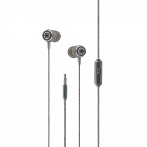 Nettech NT-37 3.5 mm Jack Kulak İçi Kulaklık (Gri) VR-14249