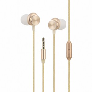 Helt HT-110 3.5 mm Jack Kulak İçi Kulaklık (Gold) VR-9710