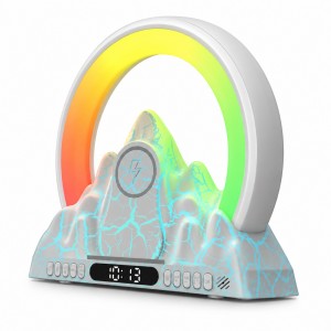 Nettech NL20 Mountain Led 25W Kablosuz Wireless Şarj (Beyaz) NT-105846