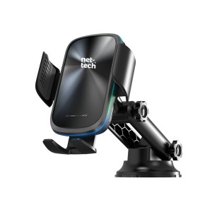 Nettech NT-CHC32 15W Araç içi Mıknatıslı Klima Üstü Telefon Tutucu (Siyah) NT-111935
