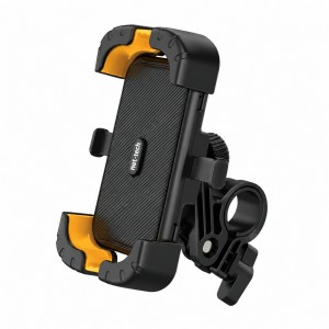 Nettech NT-CHC21 Bisiklet-Motosiklet Kıskaçlı Telefon Tutucu (Siyah) NT-106762