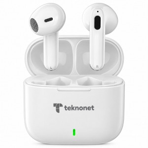 Teknonet TN-BTH01 Bluetooth Kulaklık (Beyaz) NT-117094