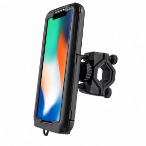 Teknonet PDS-DC2 Bisiklet-Motosiklet 360 Dönerli Telefon Tutucu (Siyah) NT-111760