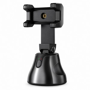 Nettech Robot Cameraman Araç içi 360 Dönerli Telefon Tutucu (Siyah) NT-80097