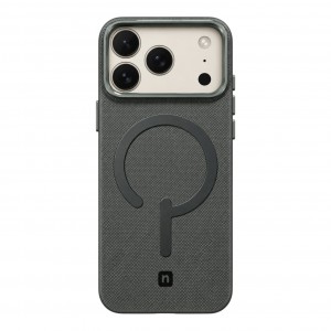 Nettech Apple iPhone 17 Pro Uyumlu NT-N125 Magsafe Arka Koruma Kılıf (Gri) NT-117949