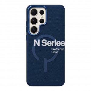 Nettech Samsung Galaxy S25 Ultra Uyumlu NT-N125 Magsafe Arka Koruma Kılıf (Mavi) NT-117956