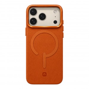Nettech Apple iPhone 17 Pro Max Uyumlu NT-N125 Magsafe Arka Koruma Kılıf (Turuncu) NT-117952