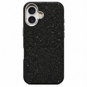 Nettech Apple iPhone 17 Uyumlu NT-N130 Taşlı Seri Arka Koruma Kılıf (Siyah) NT-118532