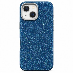 Nettech Apple iPhone 13 Uyumlu NT-N130 Taşlı Seri Arka Koruma Kılıf (Mavi) NT-118512