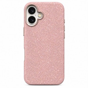 Nettech Apple iPhone 17 Uyumlu NT-N130 Taşlı Seri Arka Koruma Kılıf (Pembe) NT-118533
