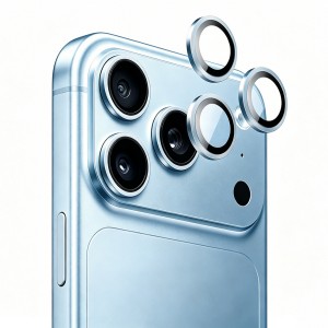 Epro Apple iPhone 18 Pro Max Uyumlu Safir Lens Kamera Cam Koruyucu (Mavi) NT-120829