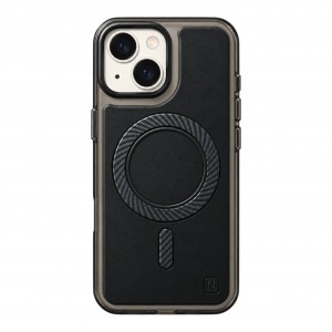 Nettech Apple iPhone 15 Uyumlu NT-N120 Deri Arka Koruma Kılıf (Siyah) NT-117567