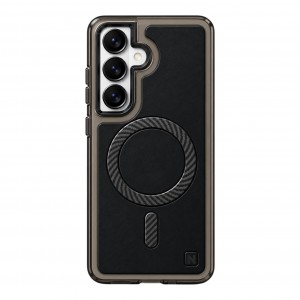 Nettech Samsung Galaxy S26 Uyumlu NT-N120 Deri Arka Koruma Kılıf (Siyah) NT-117579