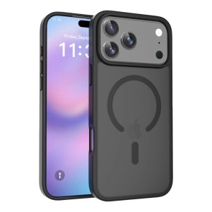 Nettech Apple iPhone 18 Pro Max Uyumlu Magsafe Arka Koruma Kılıf (Siyah) NT-120863