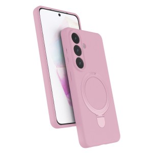 Nettech Samsung Galaxy S26 Uyumlu Magsafe Arka Koruma Kılıf (Pembe) NT-120872