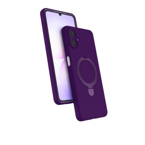 Nettech Samsung Galaxy A07 Uyumlu Magsafe Arka Koruma Kılıf (Derin Mor) NT-120867
