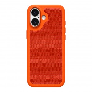 Nettech Apple iPhone 17 Uyumlu NT-N121 Deri Arka Koruma Kılıf (Kozmik Turuncu) NT-117590