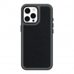 Nettech Apple iPhone 16 Pro Max Uyumlu NT-N121 Deri Arka Koruma Kılıf (Gri) NT-117624