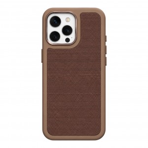 Nettech Apple iPhone 16 Pro Uyumlu NT-N121 Deri Arka Koruma Kılıf (Kahverengi) NT-117618