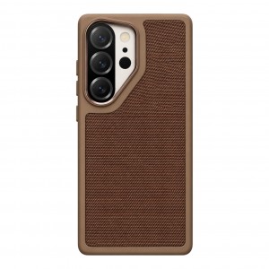 Nettech Samsung Galaxy S26 Ultra Uyumlu NT-N121 Deri Arka Koruma Kılıf (Kahverengi) NT-117647