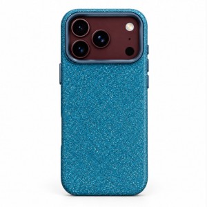 Nettech Apple iPhone 17 Pro Max Uyumlu NT-N130 Taşlı Seri Arka Koruma Kılıf (Açık Mavi) NT-119382