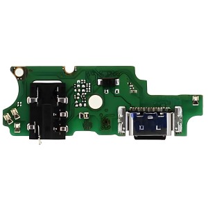 Teknonet Tecno Spark 20 Pro Uyumlu Bordlu Şarj - Kulaklık Soketi (Yeşil) NT-121314