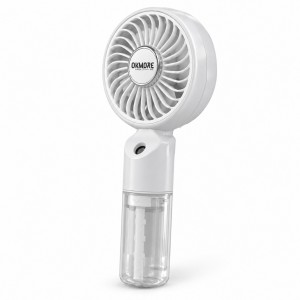 Okmore ZB159B Su Buharlı Ev-Ofis-Okul Mini Boy Fan (Beyaz) NT-118559