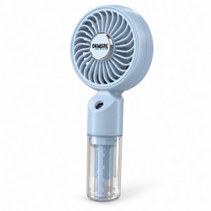 Okmore ZB159B Su Buharlı Ev-Ofis-Okul Mini Boy Fan (Mavi) NT-118558