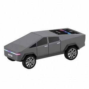 Wster WS-580 Car Speaker Kablosuz Hoparlör - Speaker (Gri) NT-117106