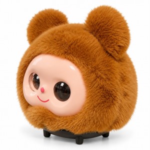Fuyhx CH-M910 Karikatür Model Kablosuz Hoparlör - Speaker (Kahverengi) NT-118996