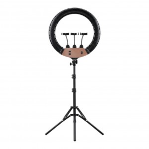 Nettech ZB-F488 Telefon-Kamera Tripodu Youtube-TikTok-Makyaj 20 inç Ring Light (Beyaz) NT-91122