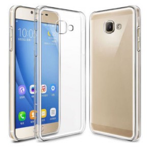 Nettech Samsung Galaxy G615 J7 Max Uyumlu Arka Koruma Arka Koruma Kılıf (Şeffaf) VR-6316