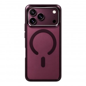Nettech Apple iPhone 17 Pro Uyumlu NT-N107 Şeffaf Seri Arka Koruma Kılıf (Kırmızı) NT-119755