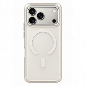 Nettech Apple iPhone 17 Pro Max Uyumlu NT-N144 Magsafe Arka Koruma Kılıf (Beyaz) NT-119725