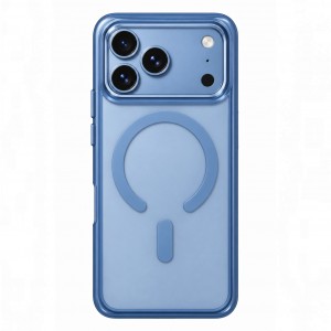 Nettech Apple iPhone 17 Pro Max Uyumlu NT-N144 Magsafe Arka Koruma Kılıf (Mavi) NT-119724