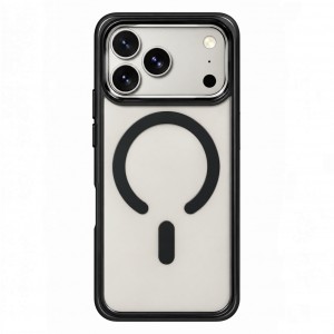 Nettech Apple iPhone 17 Pro Uyumlu NT-N144 Magsafe Arka Koruma Kılıf (Siyah) NT-119718