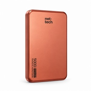 Nettech NT-PW44 Slim 20W 5000 MAh Magsafe Powerbank (Turuncu) NT-117920