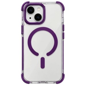 Nettech Apple iPhone 15 Uyumlu NT-N109 Şeffaf Seri Arka Koruma Kılıf (Kırmızı) NT-119745