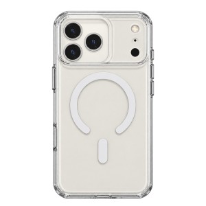 Nettech Apple iPhone 17 Pro Max Uyumlu NT-N096 Şeffaf Seri Arka Koruma Kılıf (Beyaz) NT-114999