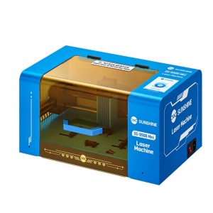 Sunshine SS-890B Mini Otomatik Lazer Kazıma ve Markalama Makinesi (Mavi) NT-121476