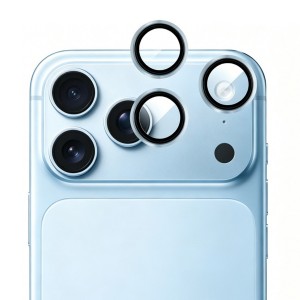Nettech Apple iPhone 18 Pro Uyumlu Safir Lens Kamera Cam Koruyucu (Mavi) NT-120493