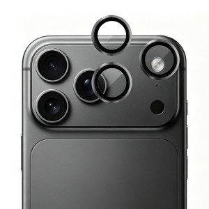 Nettech Apple iPhone 18 Pro Uyumlu Safir Lens Kamera Cam Koruyucu (Siyah) NT-120490